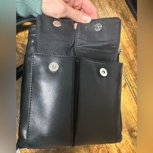 Black Leather vintage Bag